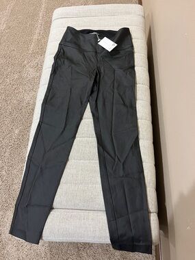 Black High-Waist Pants